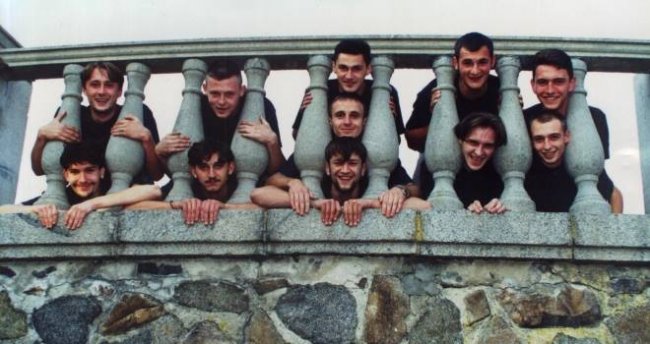 Команда КВН - Літри (збірна історичного факультету та ЛДТУ). 1990-ті