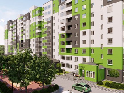 Будинок кольору життя: «Caramel Residence» пропонує сучасні квартири у яскравому комплексі*