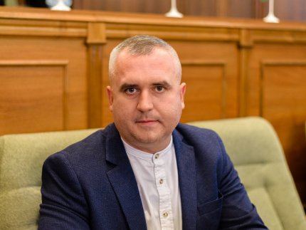 «Наша фракція не йде на конфронтацію і завжди голосує за правильні рішення»,  – депутат Волиньради Олександр Сачук