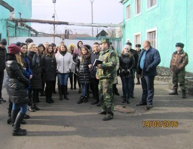 До Маневицької ВК-42 завітали слухачі навчально-наукового центру післядипломної освіти СНУ ім. Лесі Українки