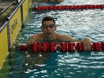 Луцький плавець виборов три медалі на чемпіонаті України