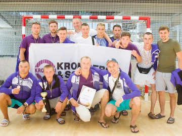Футбольна команда луцького заводу «Кромберг енд Шуберт» – бронзовий призер всеукраїнських змагань в Одесі