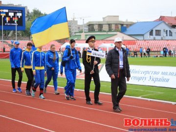 У Луцьку збірна України тріумфувала на легкоатлетичних змаганнях