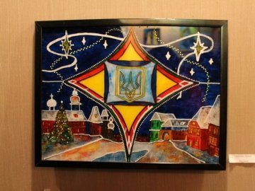 У Нововолинську  - виставка малюнків «Різдво в кожну хату». ФОТО