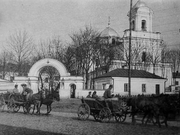 Головний собор Луцька у часи Першої світової війни. РЕТРОФОТО