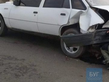 У Володимирі-Волинському на перехресті сталась аварія. ФОТО