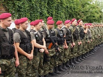 Волинські міліціонери вирушили на виконання завдань в зону АТО. ФОТО