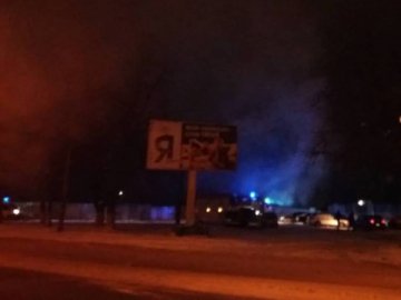 У Луцьку – пожежа, один чоловік отруївся чадним газом. ФОТО