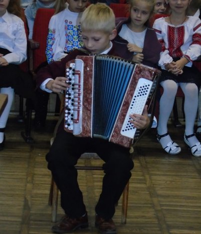 У одній із музичних шкіл Луцька відбулося свято першокласника. ФОТО