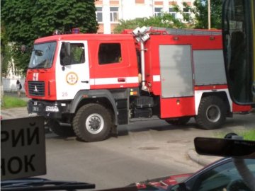 Аварія у  Луцьку – Mercedes не пропустив пожежну машину. ФОТО