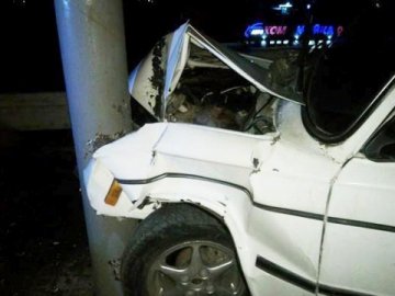 Аварія в Луцьку: водій втік з місця події