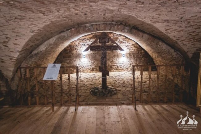У Жидичинському монастирі відновили древню усипальницю