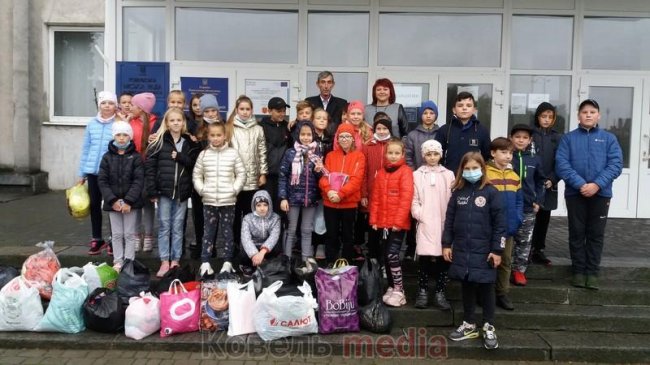 Волинські школярі зібрали допомогу для дітей, які опинилися в складних життєвих обставинах
