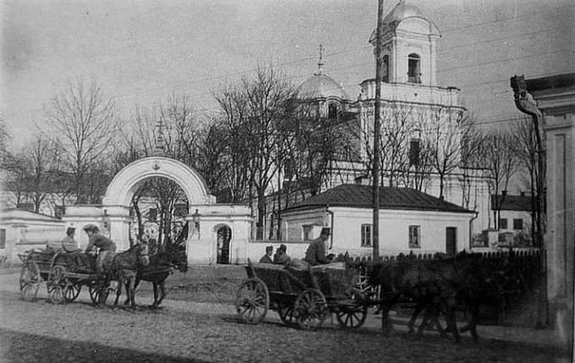 Головний собор Луцька у часи Першої світової війни. РЕТРОФОТО