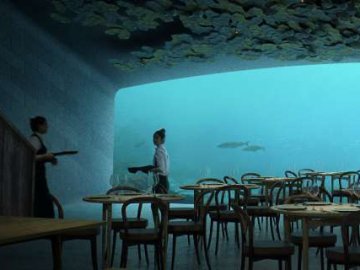 У Норвегії відкриється підводний ресторан