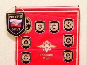 У кабінеті спійманого на хабарі начальника міліції Одеси знайшли штандарти МВС РФ