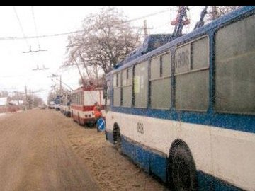 У Луганську тролейбуси їздитимуть лише до шостої вечора