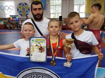 Маленький волинянин привіз медаль із міжнародного турніру з вільної боротьби