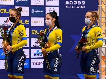 Волинська велосипедистка завоювала бронзову медаль на чемпіонаті Європи. ФОТО