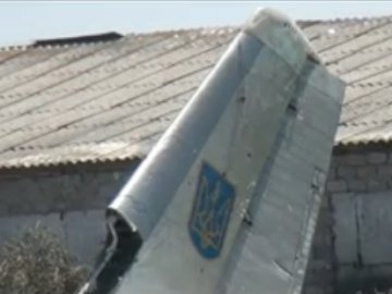 На Луганщині збили військовий літак. ВІДЕО