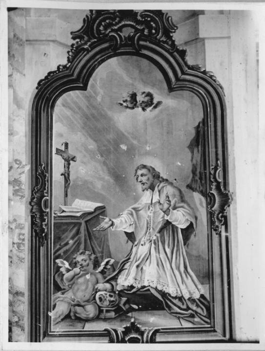 Фреска Ян Непомуцький біля вівтаря (1762-1765)