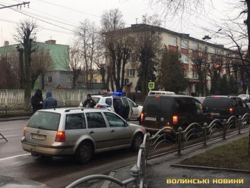 На проспекті у Луцьку – затор через аварію