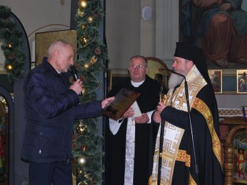 Савченко святкував Різдво разом з волинянами. ФОТО