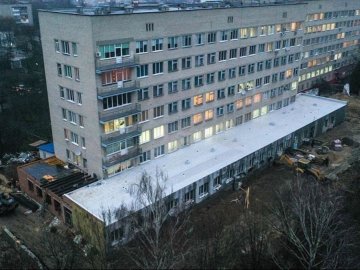 На реконструкцію приймального відділення луцької лікарні витратили вже майже 9 мільйонів гривень із запланованих 34