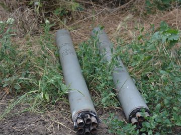 Бойовики на Донбасі використали некеровані авіаційні ракети. ФОТО