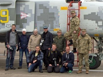 Європейські журналісти відвідали луцький аеродром. ФОТО