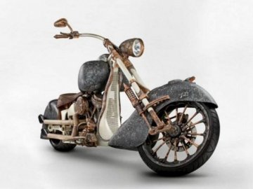Найдорожчий мотоцикл світу – з золота. ФОТО