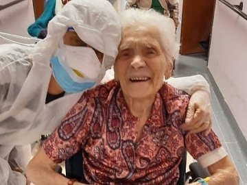 Від коронавірусу вилікувалася 104-річна жінка