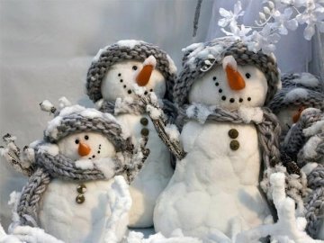 Українців запрошують на віртуальний парад сніговиків. ФОТО^