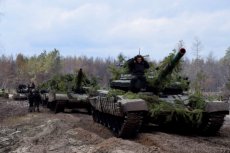 В зоні ООС на Донбасі відбулося навчання волинських танкістів. ФОТО