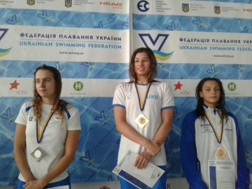 Луцька плавчиня стала чемпіонкою України. ФОТО