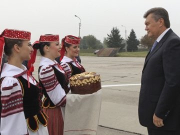 Янукович у Луцьку. ВІДЕО
