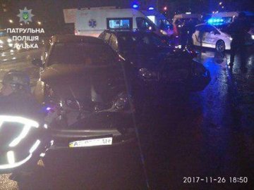 У поліції прокоментували аварію з 5-ма постраждалими в Луцьку