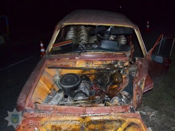 Аварія на Волині: авто перетворилося в металобрухт