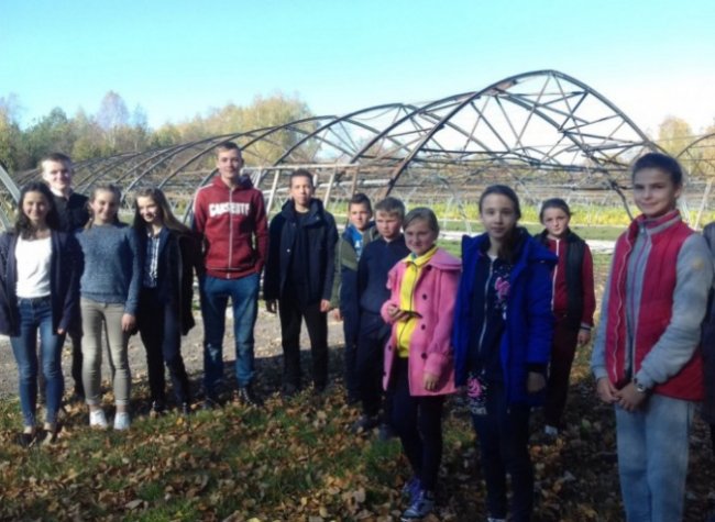 Волинським школярам показали, як вирощують ліс. ФОТО