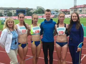 Юні волинські легкоатлети вибороли золоті медалі на змаганнях у Сумах