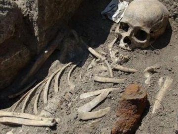 Під час ремонту траси «Луцьк-Львів»  робітники знайшли останки людини
