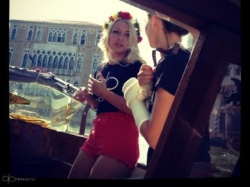 «Україна — не бордель», ‒ FEMEN у Венеції