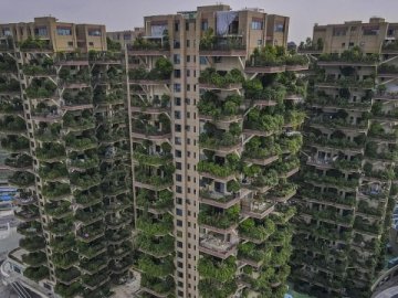 Китайський проект житла з лісом на балконі згубили комарі. ФОТО