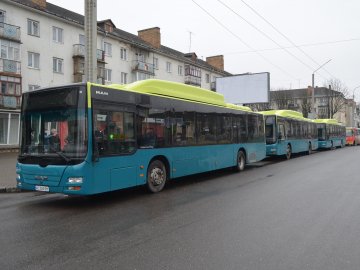  Ще три еко-автобуси курсуватимуть Луцьком від завтра, 15 грудня. ФОТО