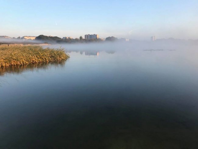 Лучанин показав вражаючі фото заливу річки Стир