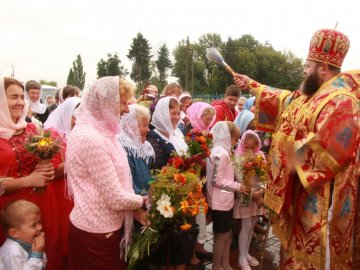 У селі в Луцькому районі на Маковія відбулася перша літургія українською мовою. ФОТО