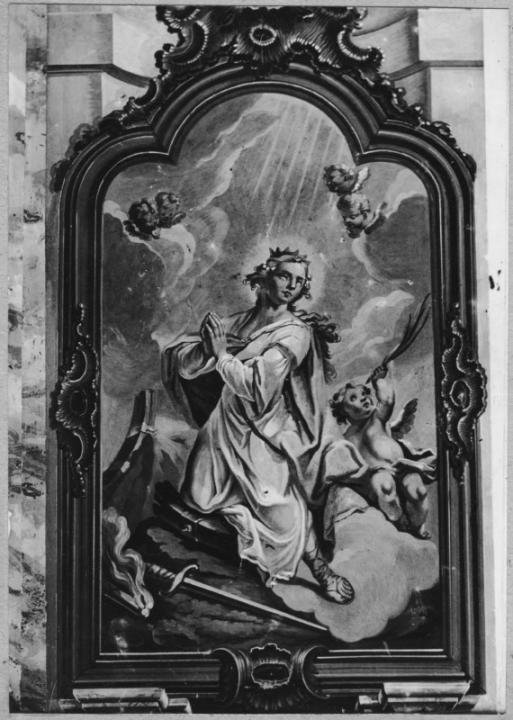 Фреска Свята Катерина (1762-1765)