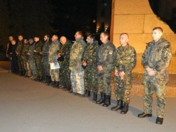 Волинські добровольці відправились на схід України. ФОТО