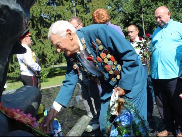 У Луцьку відзначили 75-ту річницю визволення Волині від нацистських загарбників.  ФОТО