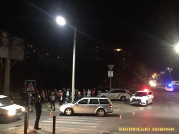 Поліція затримала агресивного свідка ДТП у Луцьку. ФОТО